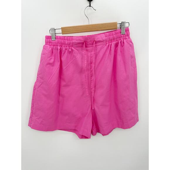 Liberty & Justice The Ainatou Pink Cotton Shorts Women's Size X-Large XL NWT - Picture 2 of 10